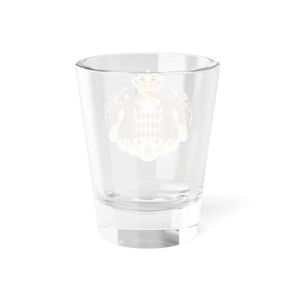 Coat of arms of Monaco (Monaco) (Coat of Arms) Shot Glass 1.5oz - Go Mug Yourself