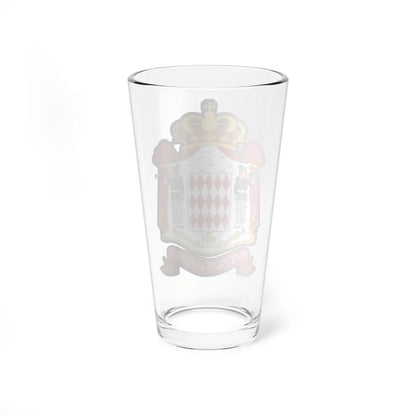 Coat of arms of Monaco - Pint Glass 16oz-Go Mug Yourself