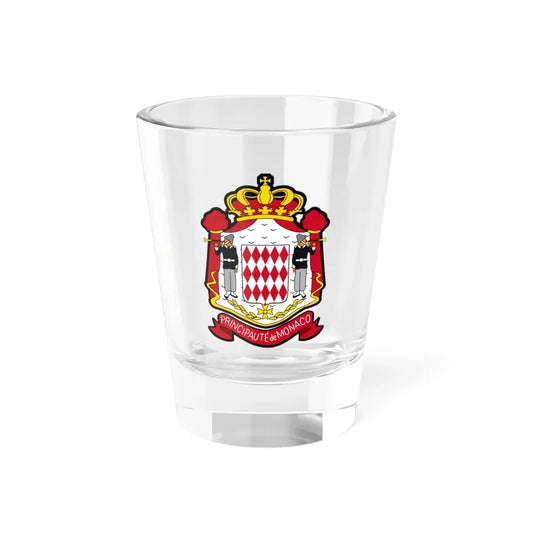 Coat of arms of Monaco - Shot Glass 1.5oz 1.5oz - Go Mug Yourself