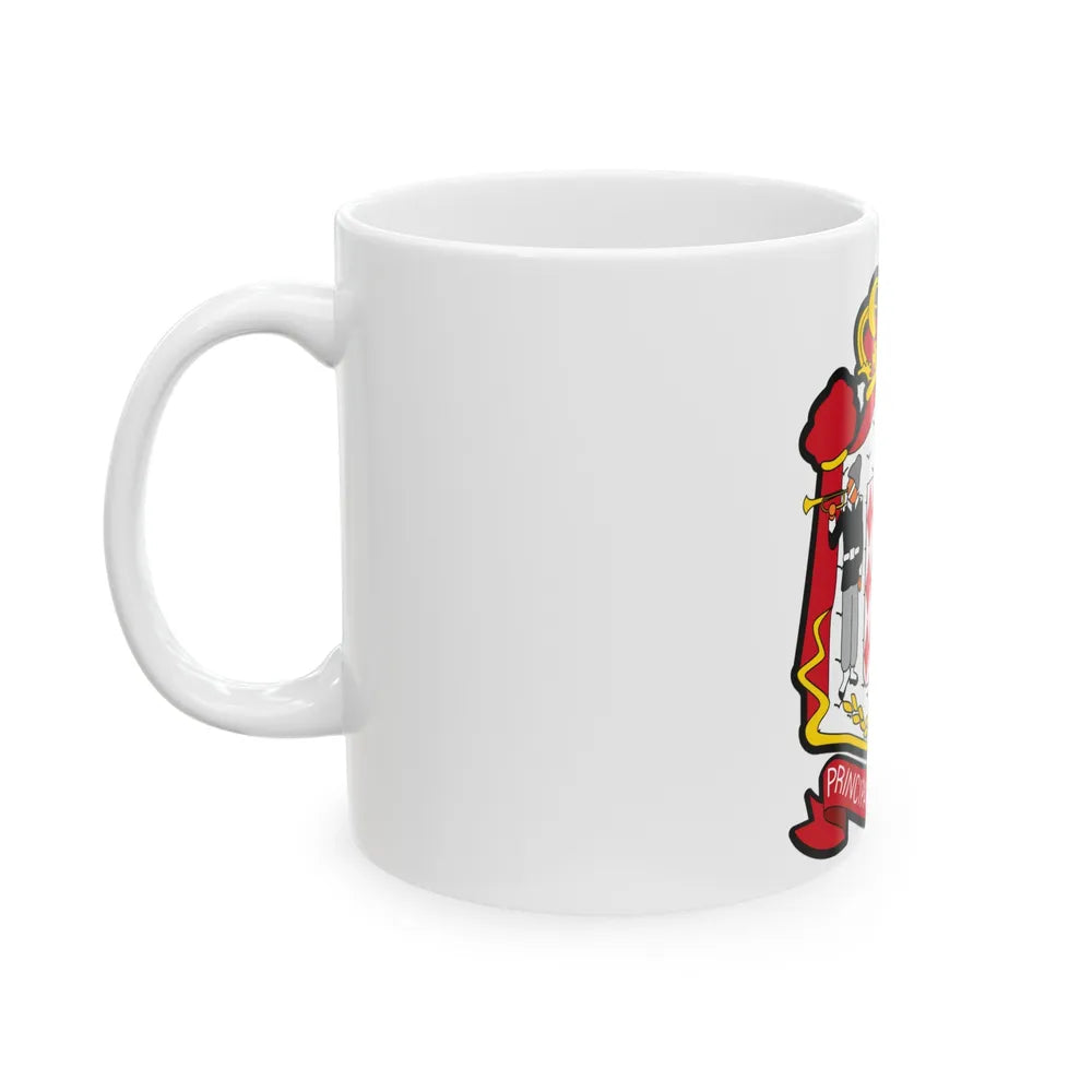 Coat of arms of Monaco - White Coffee Mug-Go Mug Yourself