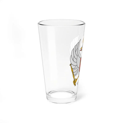 Coat of arms of Montenegro 1992-2004 (Montenegro) (Coat of Arms) Pint Glass 16oz - Go Mug Yourself