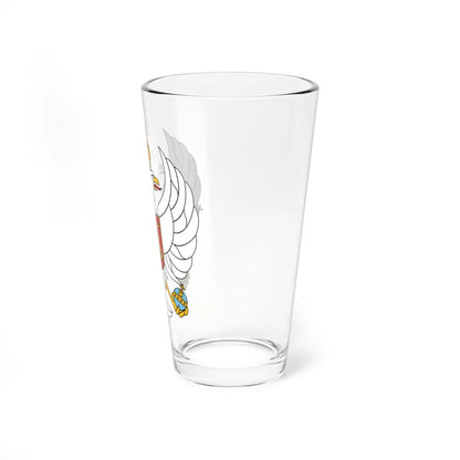 Coat of arms of Montenegro 1992-2004 (Montenegro) (Coat of Arms) Pint Glass 16oz - Go Mug Yourself