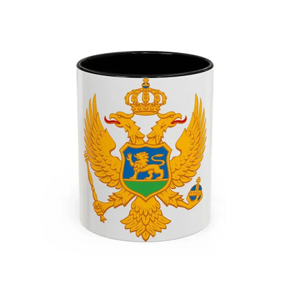 Coat of arms of Montenegro - Accent Coffee Mug 11oz Black - Go Mug Yourself