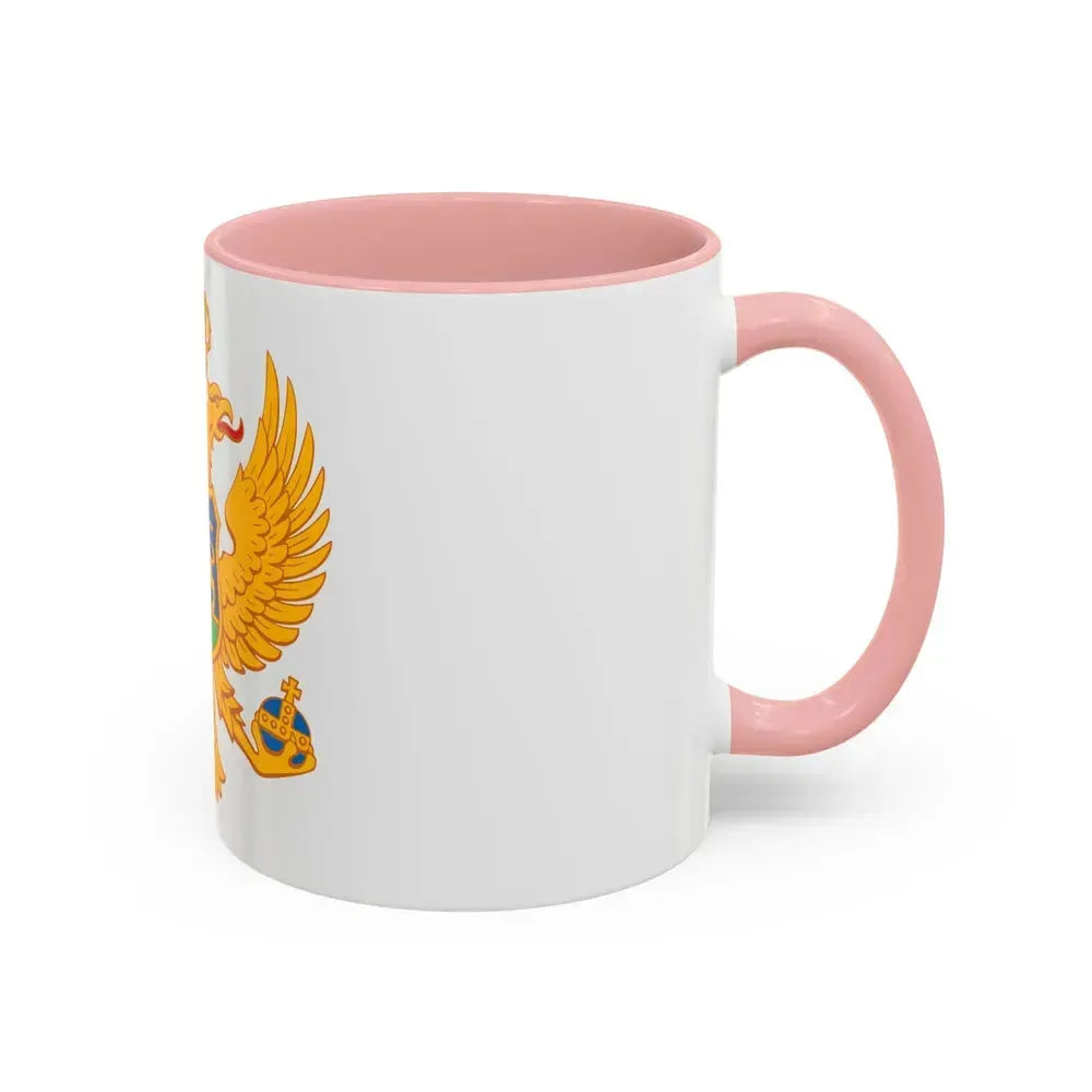 Coat of arms of Montenegro - Accent Coffee Mug - Go Mug Yourself