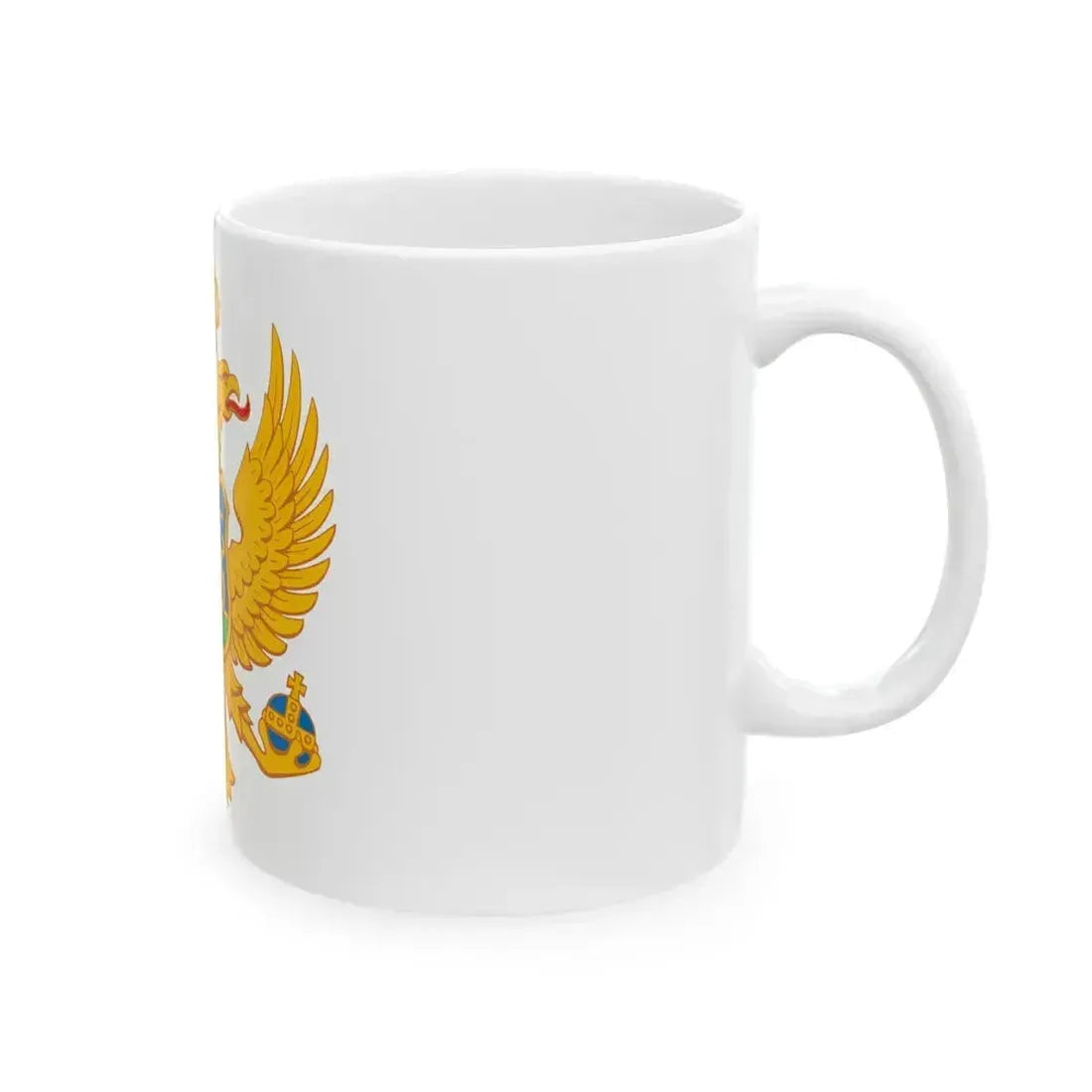 Coat of arms of Montenegro - White Coffee Mug - Go Mug Yourself