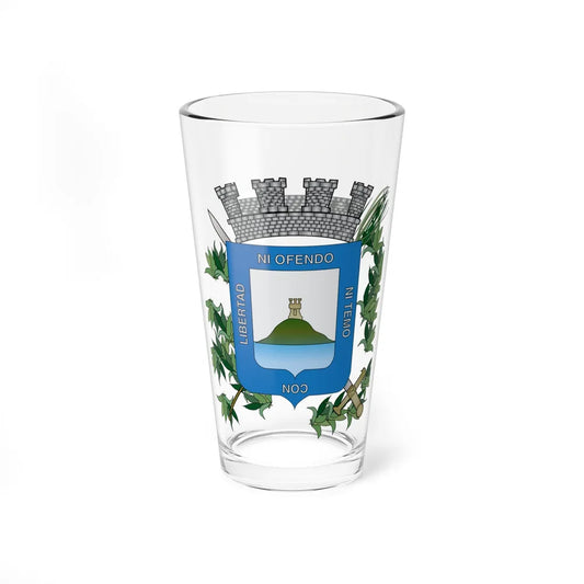 Coat of arms of Montevideo Department - Pint Glass 16oz-16oz-Go Mug Yourself