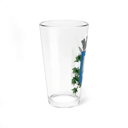 Coat of arms of Montevideo Department - Pint Glass 16oz - Go Mug Yourself