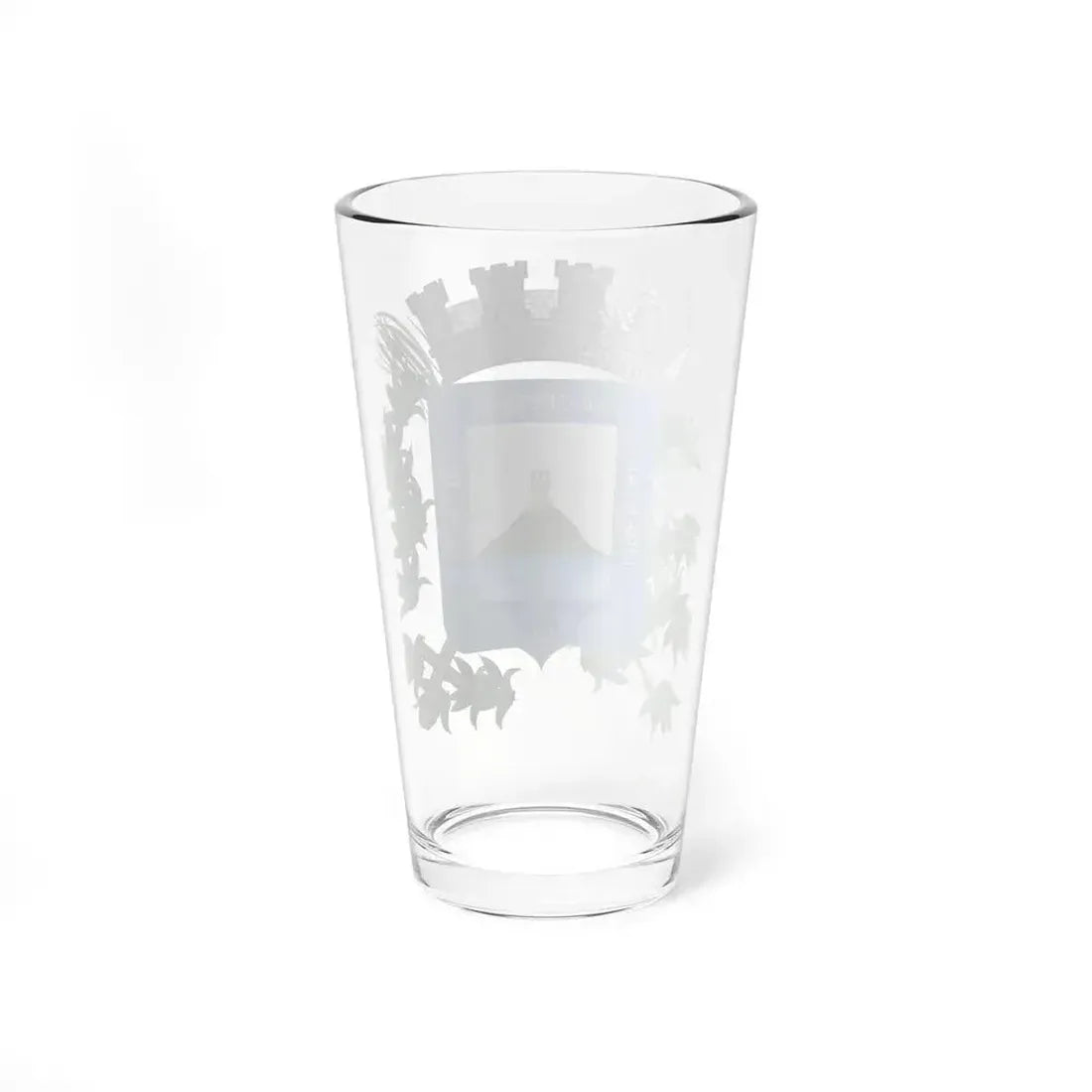 Coat of arms of Montevideo Department - Pint Glass 16oz - Go Mug Yourself