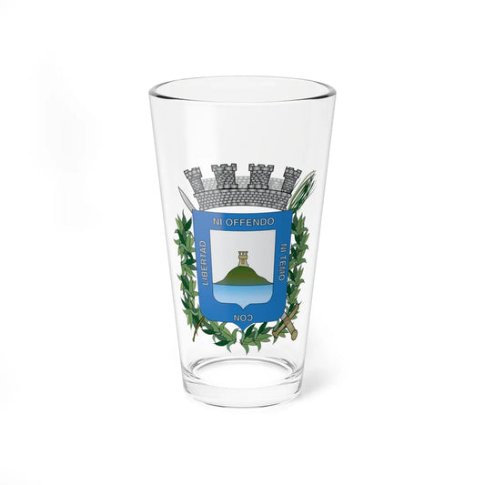 Coat of arms of Montevideo Department (Uruguay) (Coat of Arms) Pint Glass 16oz 16oz - Go Mug Yourself