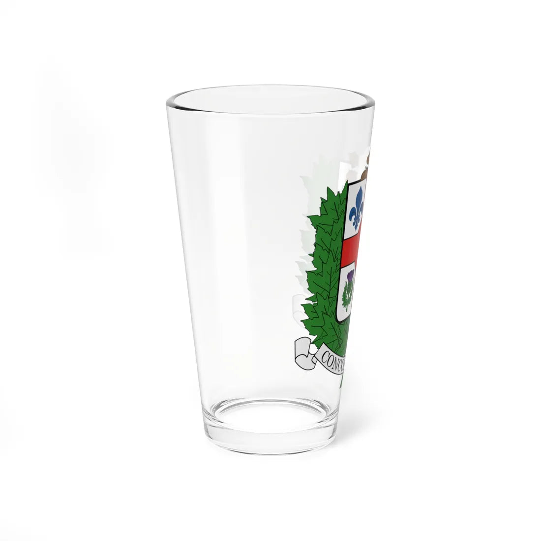 Coat of arms of Montreal (Canada) (Coat of Arms) Pint Glass 16oz - Go Mug Yourself