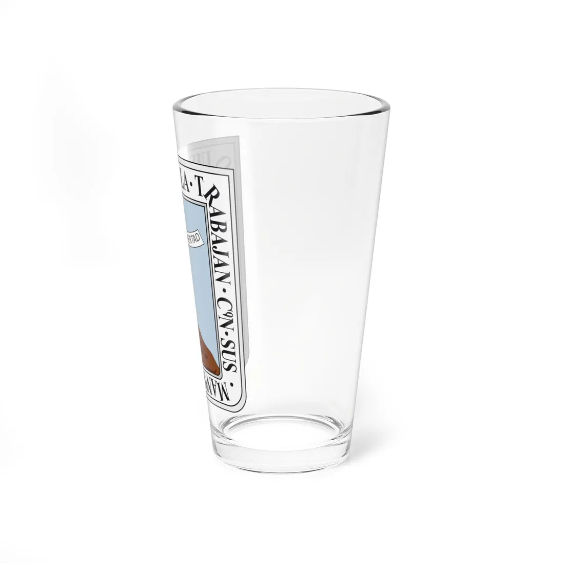 Coat of arms of Morelos (Mexico) (Coat of Arms) Pint Glass 16oz - Go Mug Yourself