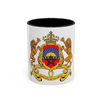 Coat of arms of Morocco - Accent Coffee Mug 11oz Black - Go Mug Yourself