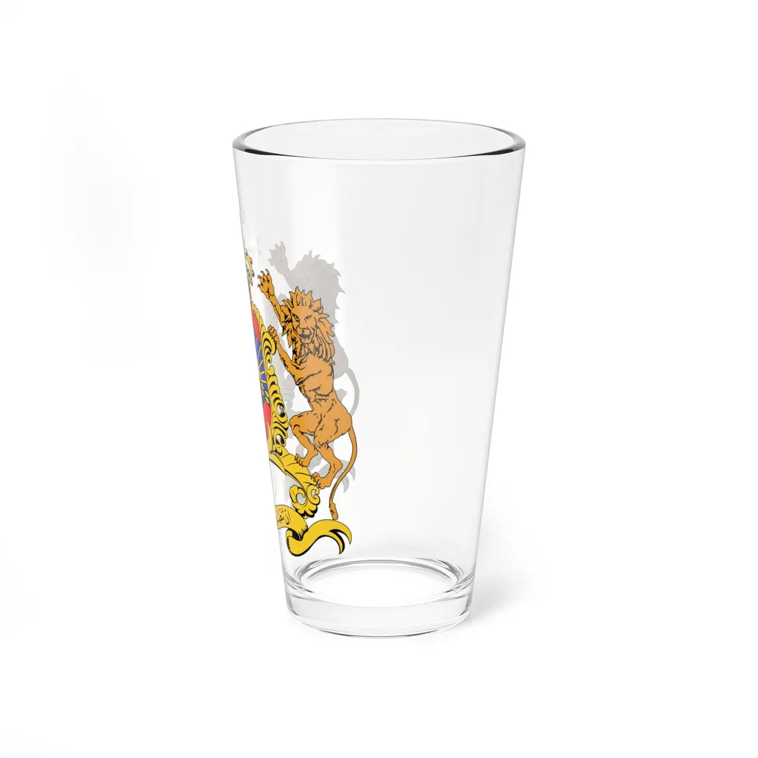 Coat of arms of Morocco (Morocco) (Coat of Arms) Pint Glass 16oz - Go Mug Yourself