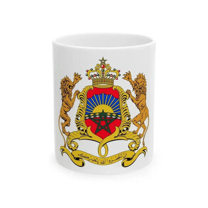 Coat of arms of Morocco - White Coffee Mug 11oz - Go Mug Yourself