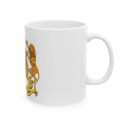 Coat of arms of Morocco - White Coffee Mug-Go Mug Yourself