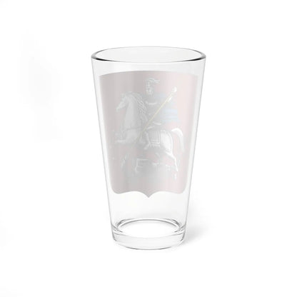Coat of arms of Moscow (Russia) (Coat of Arms) Pint Glass 16oz - Go Mug Yourself