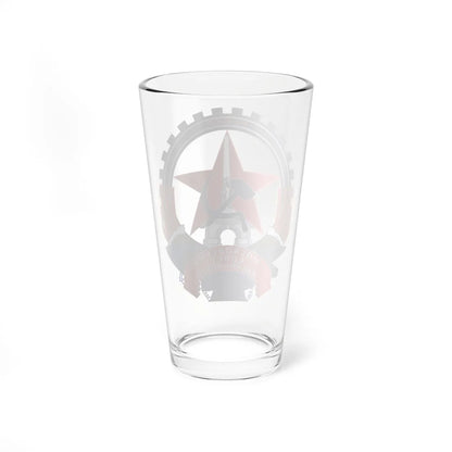 Coat of Arms of Moscow Soviet (Russia) (Coat of Arms) Pint Glass 16oz - Go Mug Yourself