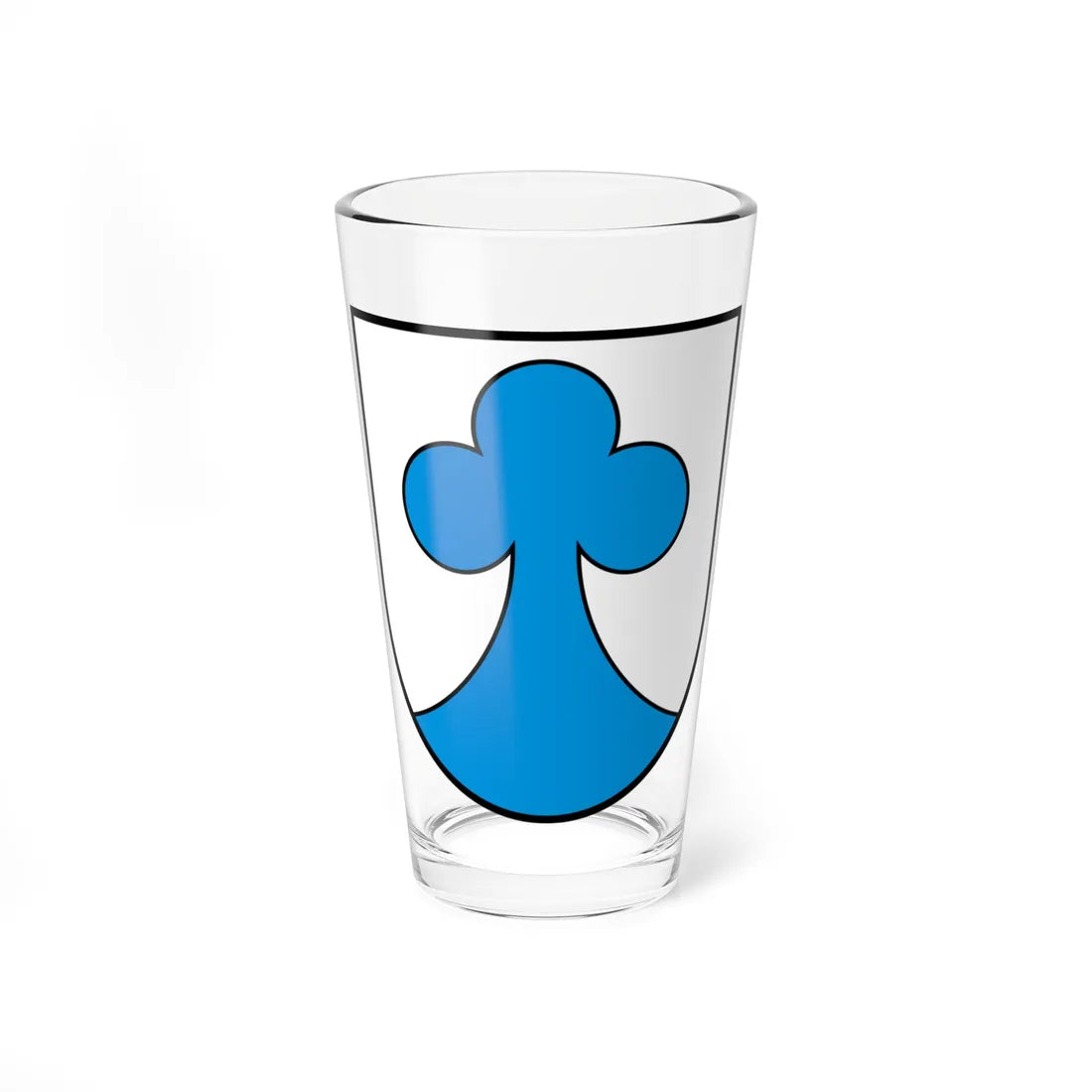 Coat of arms of Mosen LU (Switzerland) (Coat of Arms) Pint Glass 16oz 16oz - Go Mug Yourself