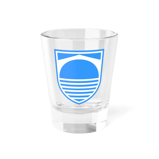 Coat of arms of Mostar (Bosnia and Herzegovina) (Coat of Arms) Shot Glass 1.5oz 1.5oz - Go Mug Yourself