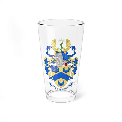 Coat of Arms of Mount St. Marys College (England) (Coat of Arms) Pint Glass 16oz 16oz - Go Mug Yourself