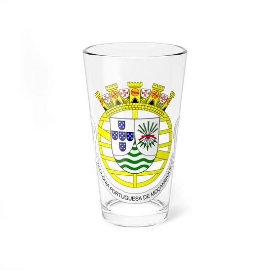Coat of arms of Mozambique 1935-1951 (Mozambique) (Coat of Arms) Pint Glass 16oz 16oz - Go Mug Yourself