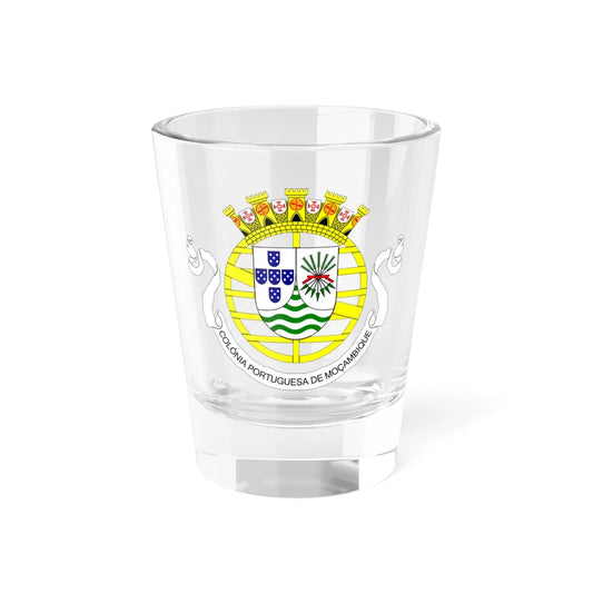 Coat of arms of Mozambique 1935-1951 (Mozambique) (Coat of Arms) Shot Glass 1.5oz 1.5oz - Go Mug Yourself