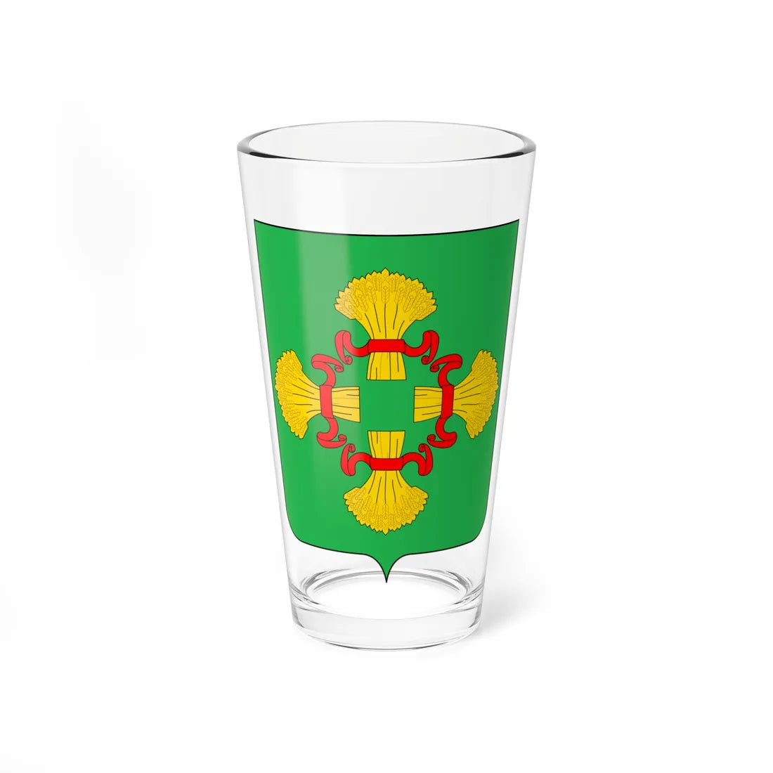 Coat of arms of Mtsensk (Russia) (Coat of Arms) Pint Glass 16oz 16oz - Go Mug Yourself