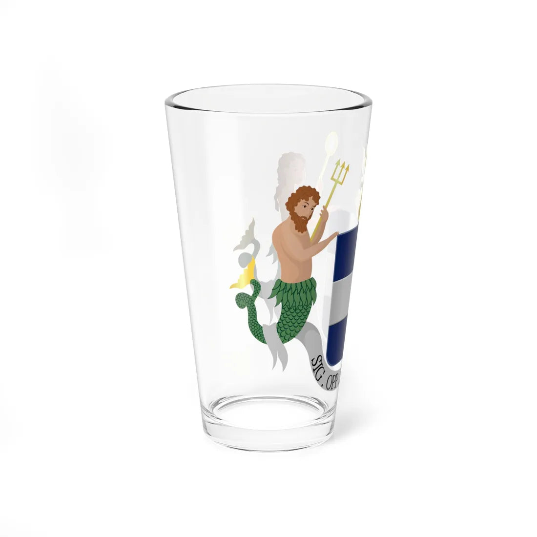 Coat of arms of Muiden (Netherlands) (Coat of Arms) Pint Glass 16oz - Go Mug Yourself