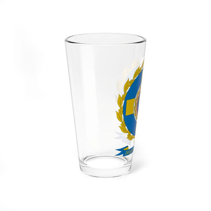 Coat of Arms of Municipality of Athens (Greece) (Coat of Arms) Pint Glass 16oz - Go Mug Yourself