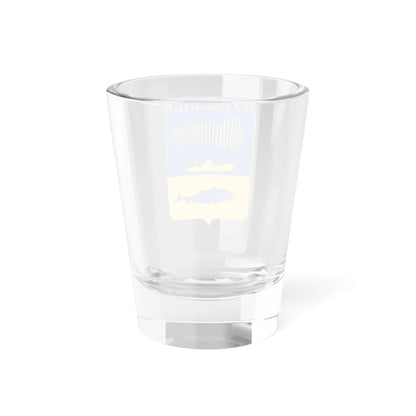 Coat of Arms of Murmansk 1968-2004 (Russia) (Coat of Arms) Shot Glass 1.5oz - Go Mug Yourself