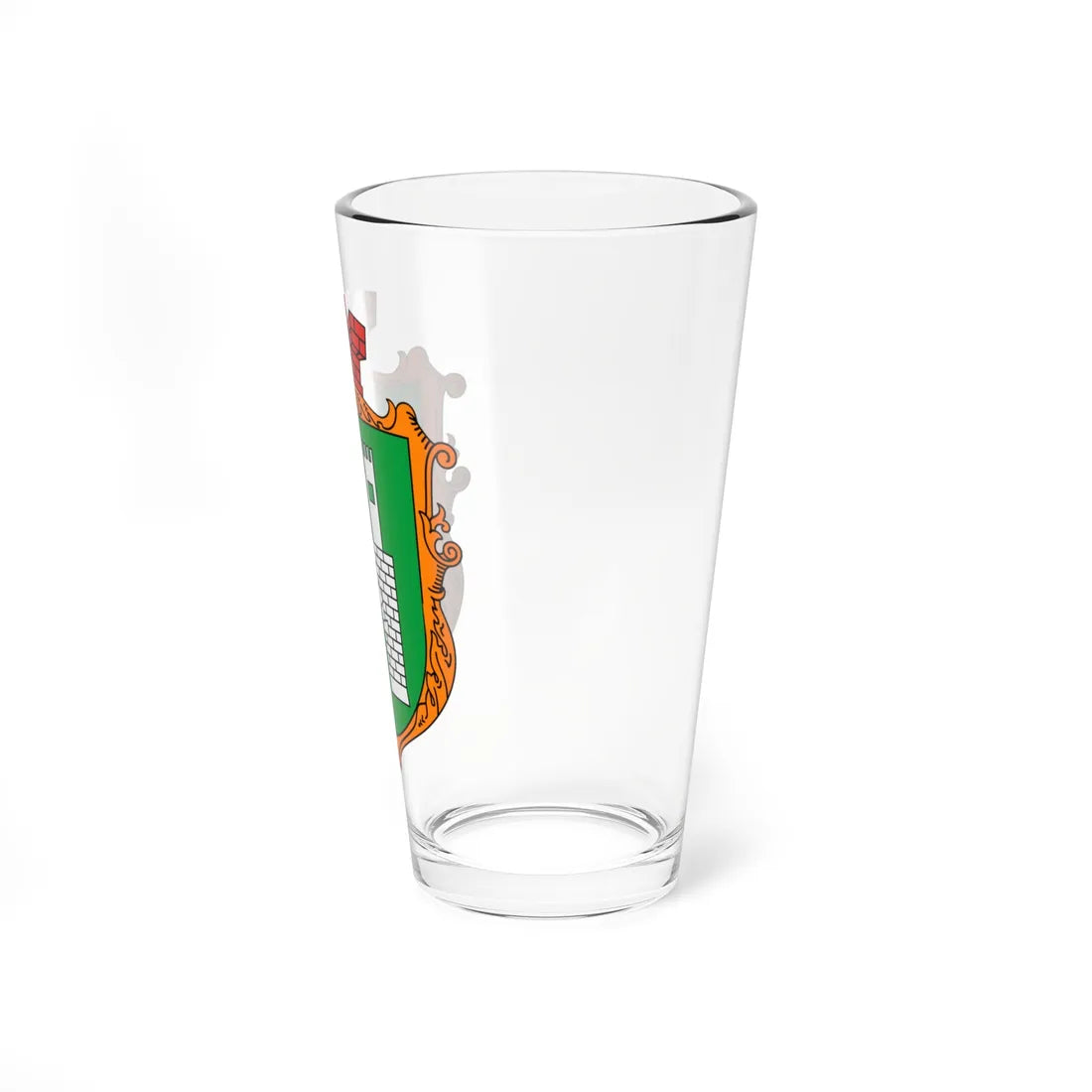 Coat of Arms of Murovane Sambir (Ukraine) (Coat of Arms) Pint Glass 16oz - Go Mug Yourself