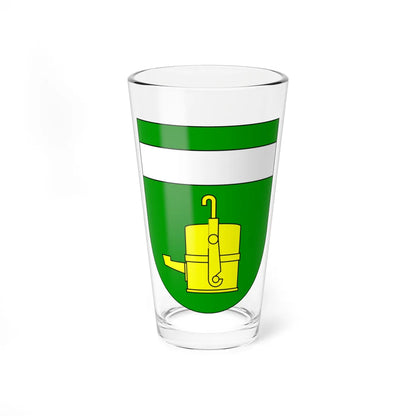Coat of arms of Mursko Sredisce (Croatia) (Coat of Arms) Pint Glass 16oz 16oz - Go Mug Yourself