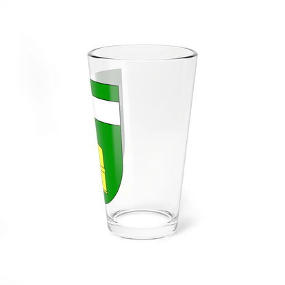 Coat of arms of Mursko Sredisce (Croatia) (Coat of Arms) Pint Glass 16oz - Go Mug Yourself