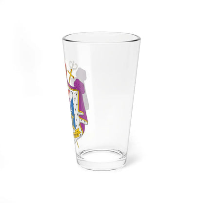 Coat of arms of Mykola Bychok (Ukraine) (Coat of Arms) Pint Glass 16oz - Go Mug Yourself