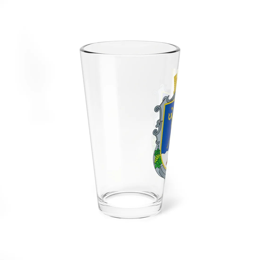Coat of Arms of Mykolaiv Oblast (Ukraine) (Coat of Arms) Pint Glass 16oz - Go Mug Yourself
