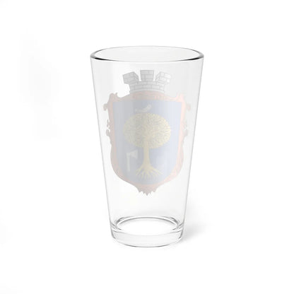 Coat of Arms of Mykolajiv Lviv (Ukraine) (Coat of Arms) Pint Glass 16oz - Go Mug Yourself