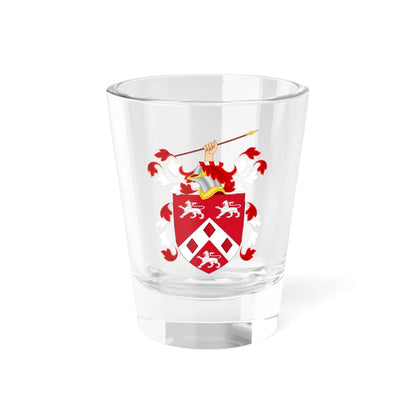 Coat of Arms of Myles Cooper (United States) (Coat of Arms) Shot Glass 1.5oz 1.5oz - Go Mug Yourself