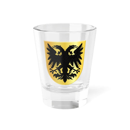 Coat of arms of Naarden (Netherlands) (Coat of Arms) Shot Glass 1.5oz 1.5oz - Go Mug Yourself
