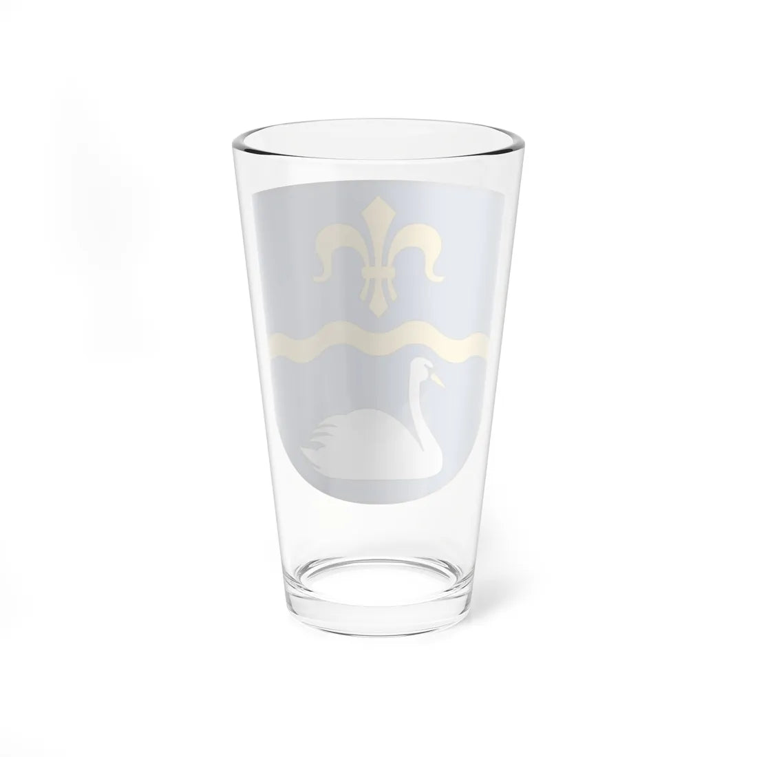 Coat of Arms of Nad jazerom (Slovakia) (Coat of Arms) Pint Glass 16oz - Go Mug Yourself