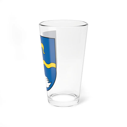 Coat of Arms of Nad jazerom (Slovakia) (Coat of Arms) Pint Glass 16oz - Go Mug Yourself
