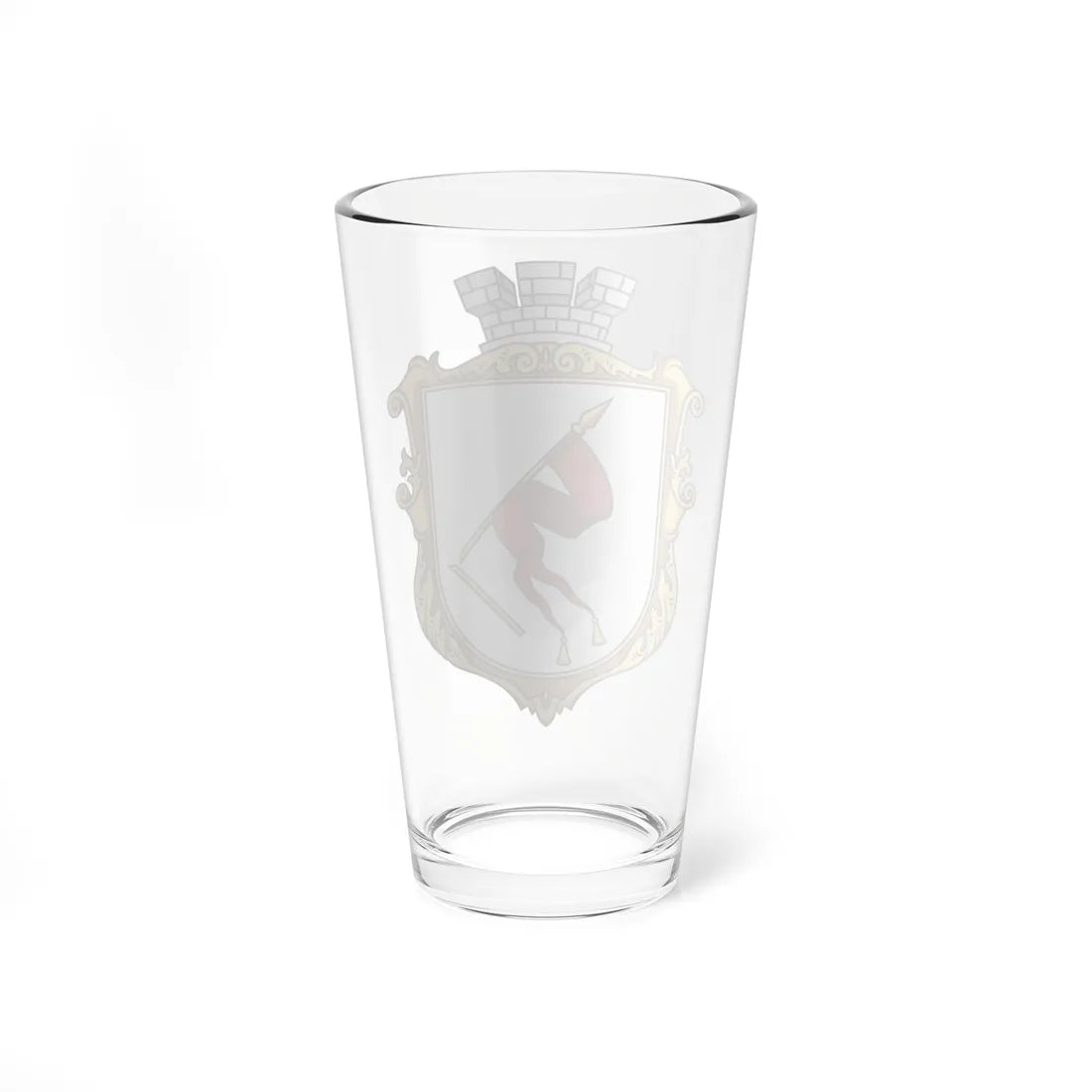 Coat of Arms of Nadvirna (Ukraine) (Coat of Arms) Pint Glass 16oz - Go Mug Yourself