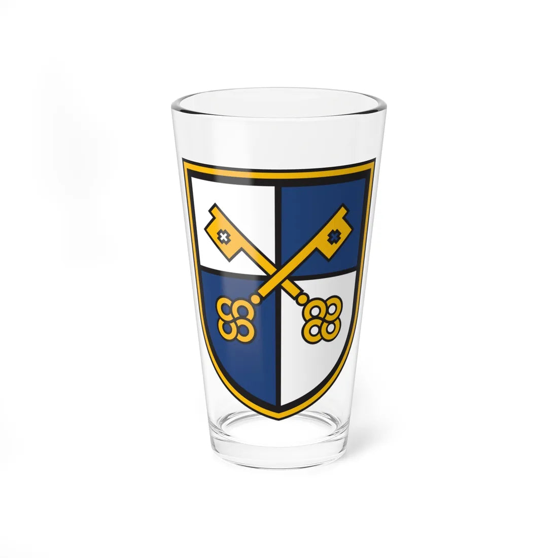 Coat of arms of Naklo (Slovenia) (Coat of Arms) Pint Glass 16oz 16oz - Go Mug Yourself