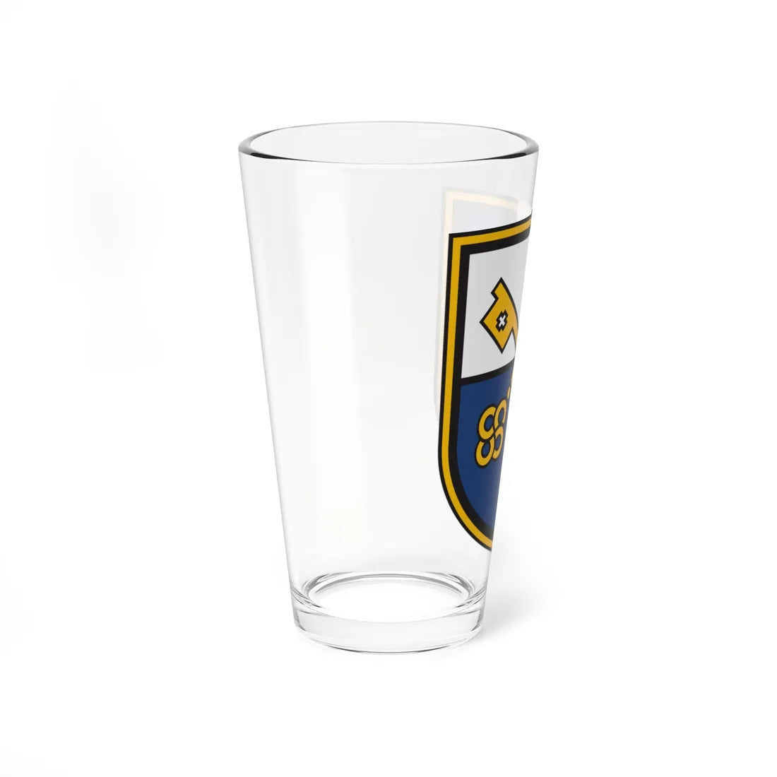Coat of arms of Naklo (Slovenia) (Coat of Arms) Pint Glass 16oz - Go Mug Yourself