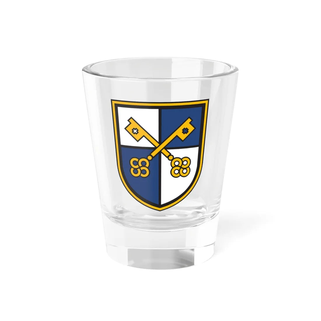 Coat of arms of Naklo (Slovenia) (Coat of Arms) Shot Glass 1.5oz 1.5oz - Go Mug Yourself