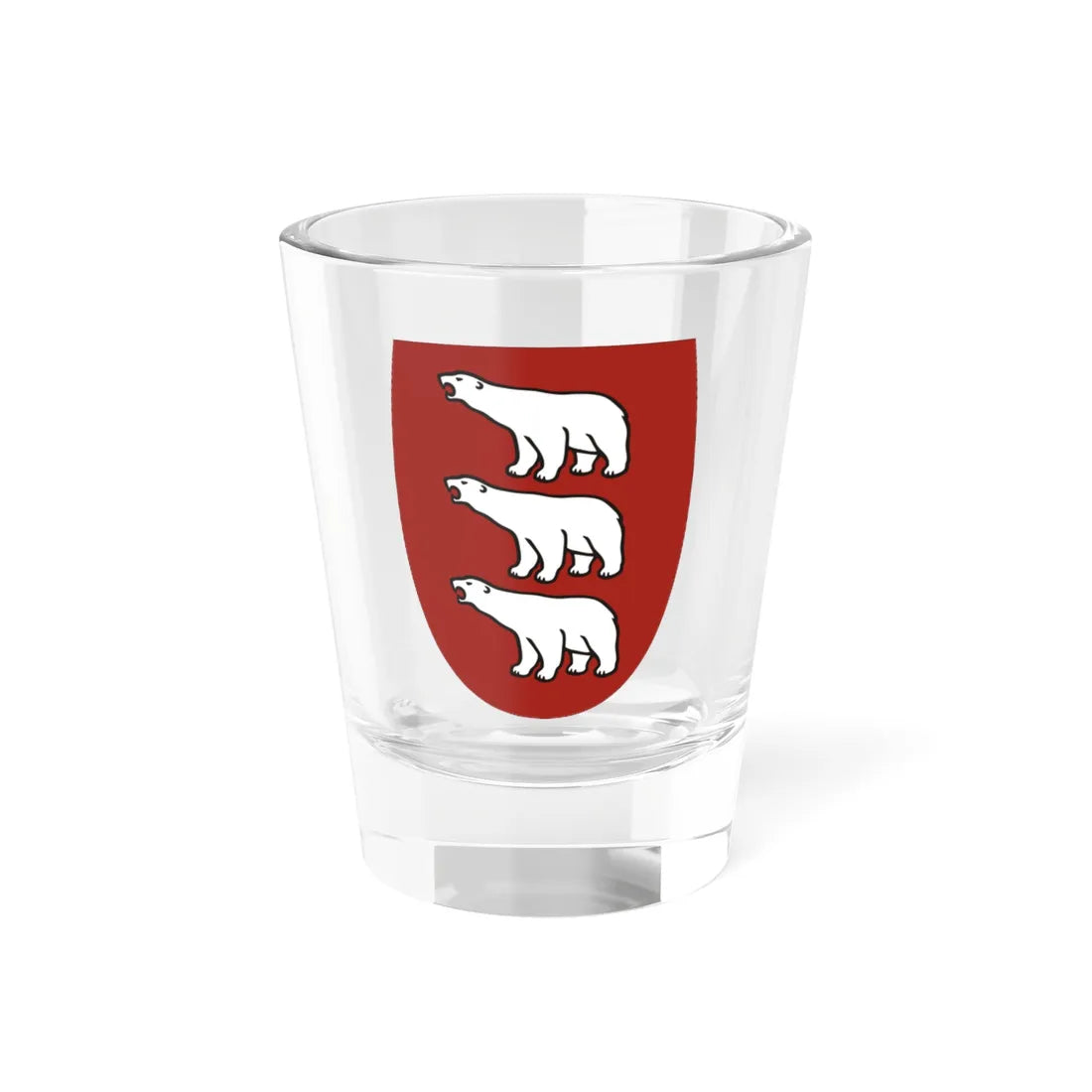 Coat of arms of Nanortalik (Coat of Arms) Shot Glass 1.5oz 1.5oz - Go Mug Yourself