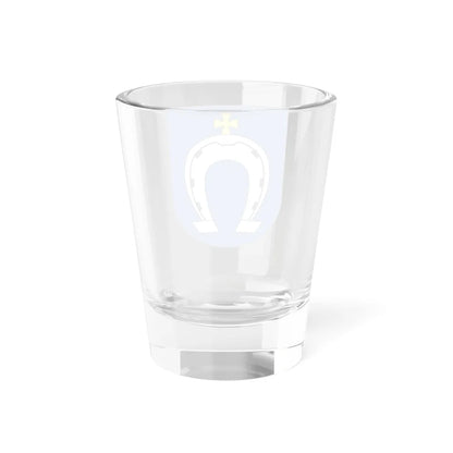 Coat of Arms of Naroŭla Belarus (Belarus) (Coat of Arms) Shot Glass 1.5oz - Go Mug Yourself