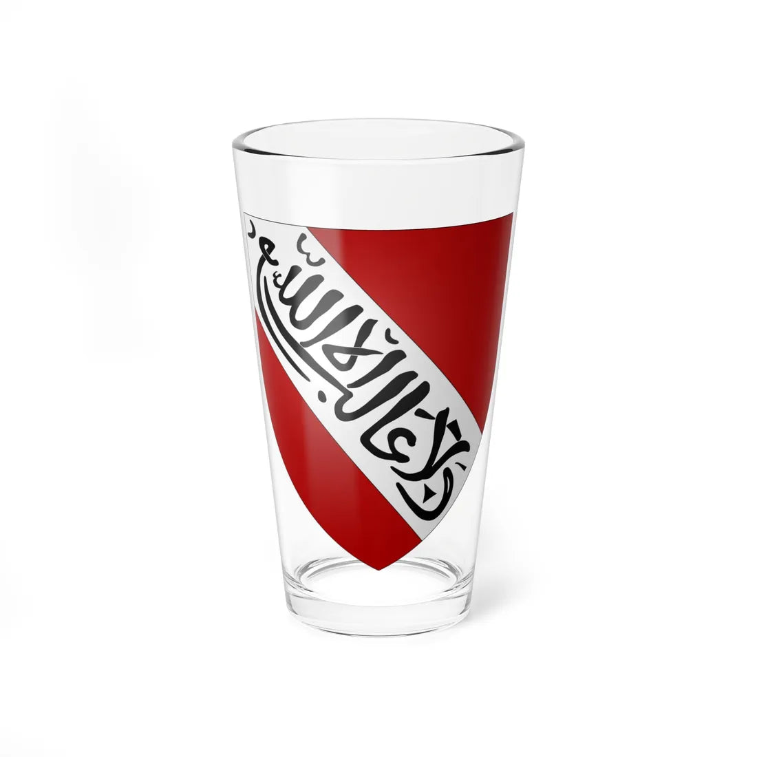 Coat of Arms of Nasrid Granada modern emblazonment (Spain) (Coat of Arms) Pint Glass 16oz 16oz - Go Mug Yourself