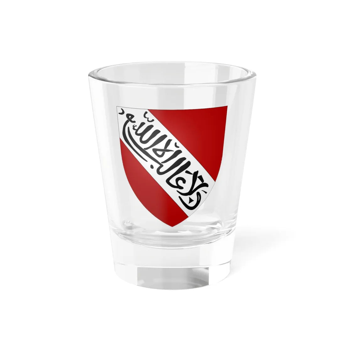 Coat of Arms of Nasrid Granada modern emblazonment (Spain) (Coat of Arms) Shot Glass 1.5oz 1.5oz - Go Mug Yourself