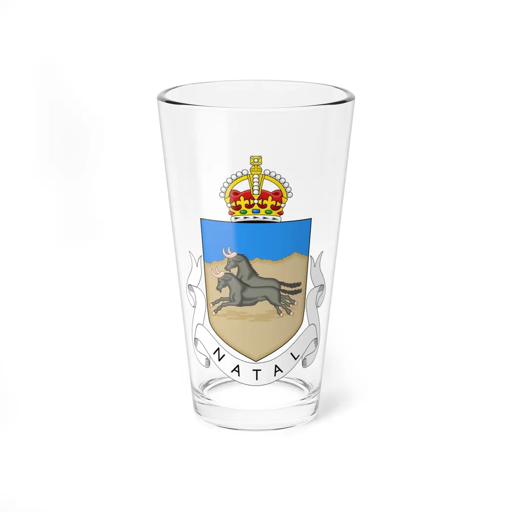 Coat of arms of Natal 1907-1997 - Pint Glass 16oz-16oz-Go Mug Yourself