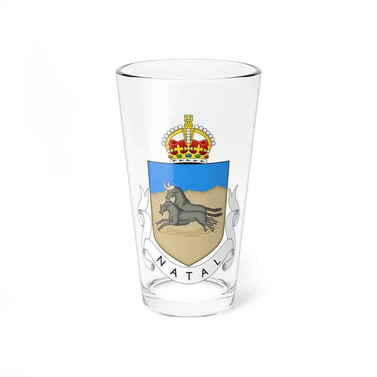 Coat of arms of Natal 1907-1997 - Pint Glass 16oz 16oz - Go Mug Yourself